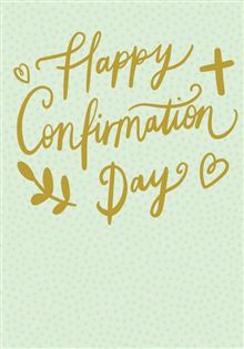 Conf Gen 7x5 - Polka Dot Green