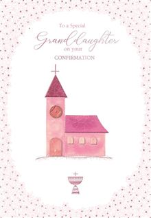 Granddaughter 8x5 - Pink Church